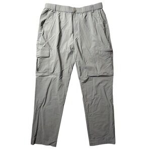 Outdoor Sports Cargo Pants Mens 33 YD0006 Blue Gray Stretch Lightweight Hiking